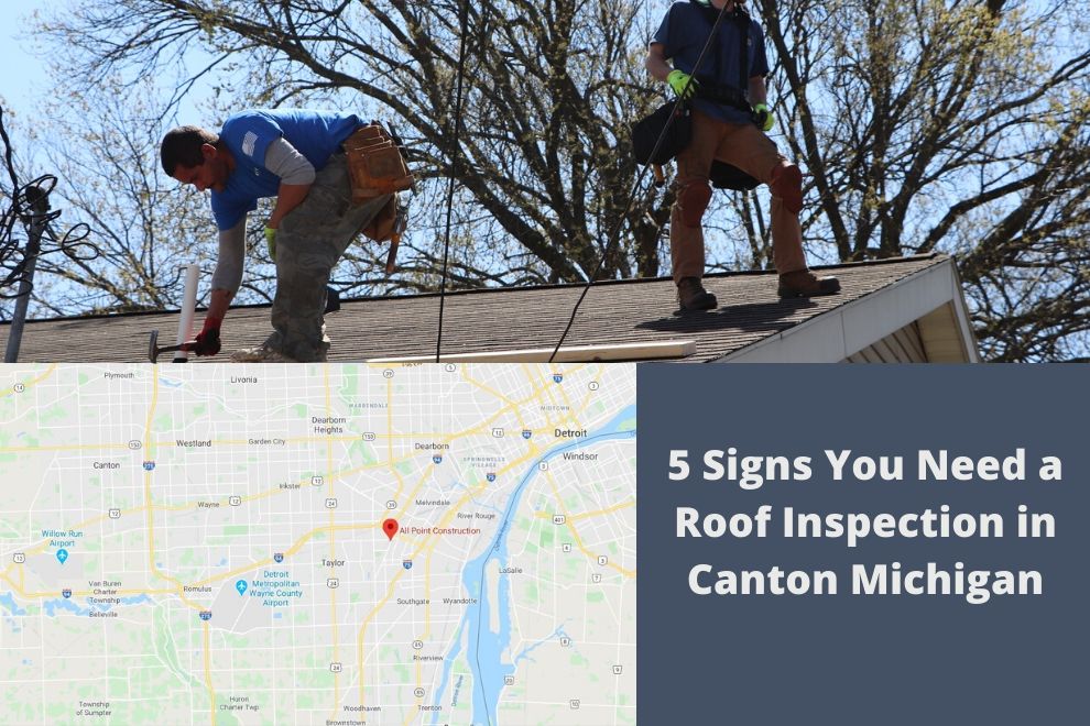 5 Signs You Need a Roof Inspection in Canton Michigan